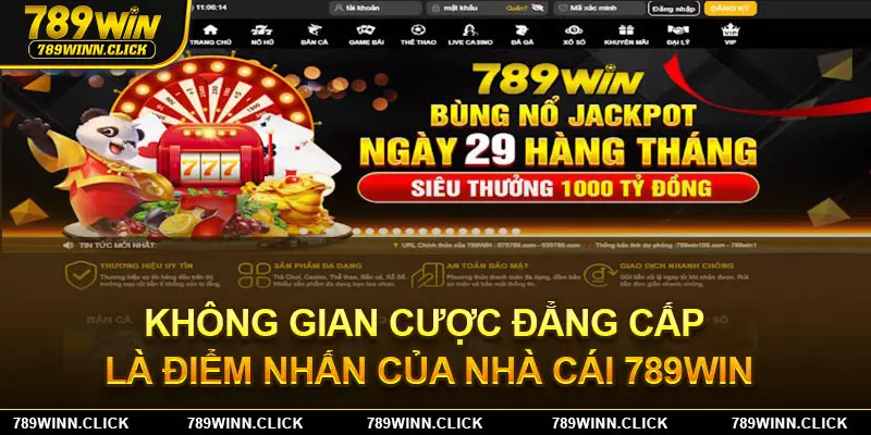 Không gian cược đẳng cấp là điểm nhấn của nhà cái